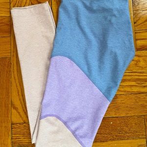 Outdoor Voices Color Block Leggings